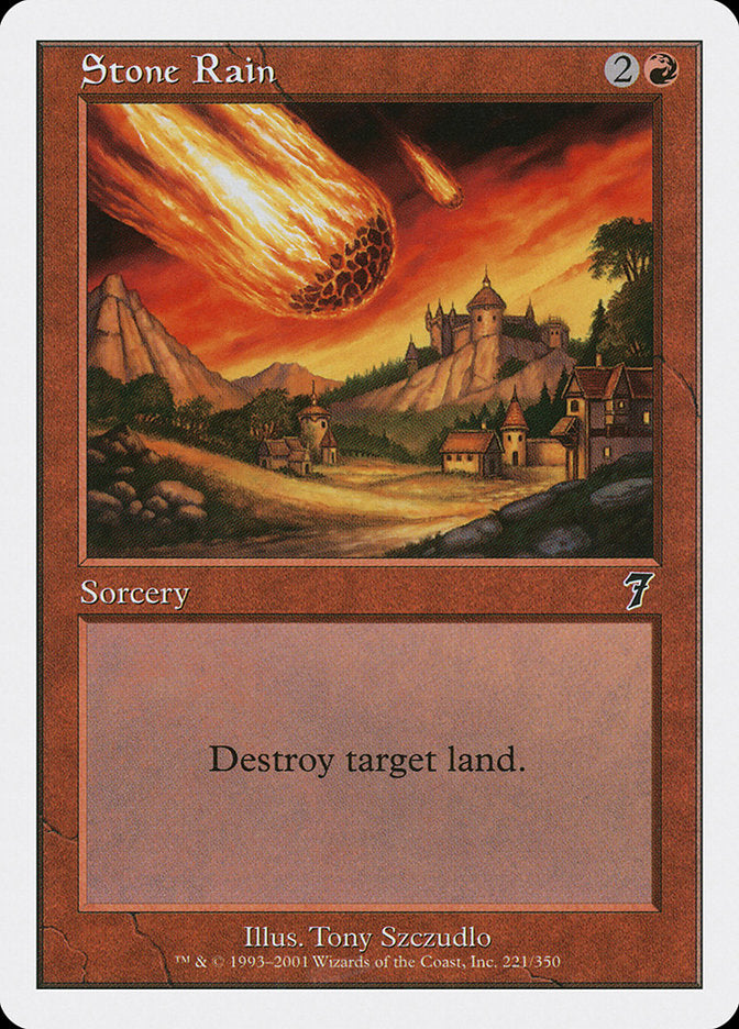 Stone Rain (221) [Seventh Edition] | Odin's Place