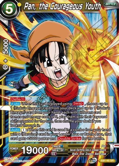 Pan, the Courageous Youth (EB1-045) [Battle Evolution Booster] | Odin's Place