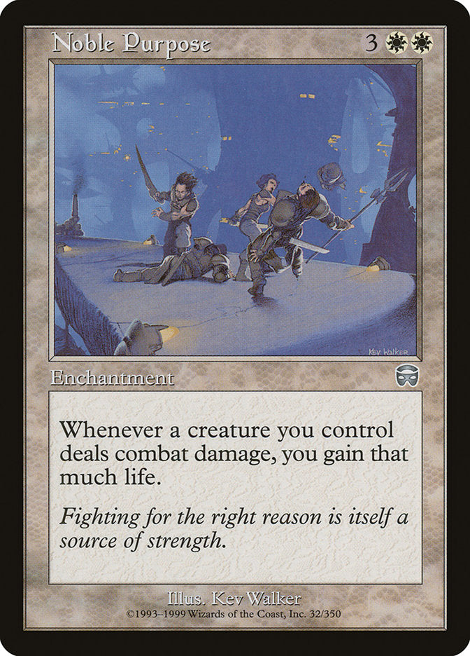 Noble Purpose (32) [Mercadian Masques] | Odin's Place