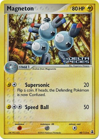 Magneton (48/113) (Stamped) [EX: Delta Species] | Odin's Place