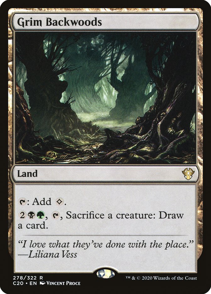 Grim Backwoods [Commander 2020] | Odin's Place
