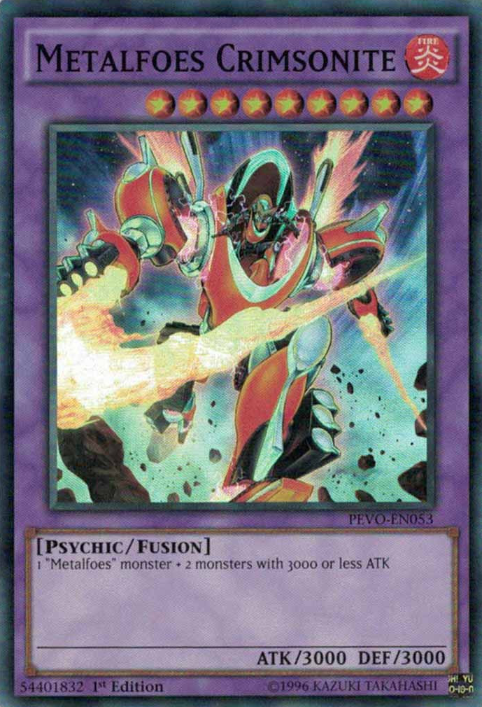 Metalfoes Crimsonite [PEVO-EN053] Super Rare | Odin's Place