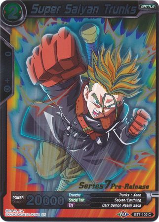 Super Saiyan Trunks (BT7-102_PR) [Assault of the Saiyans Prerelease Promos] | Odin's Place