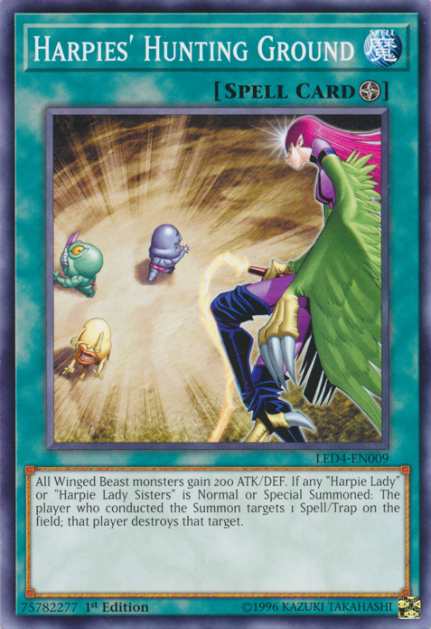 Harpies' Hunting Ground [LED4-EN009] Common | Odin's Place