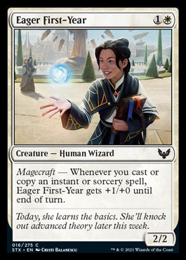 Eager First-Year [Strixhaven: School of Mages] | Odin's Place