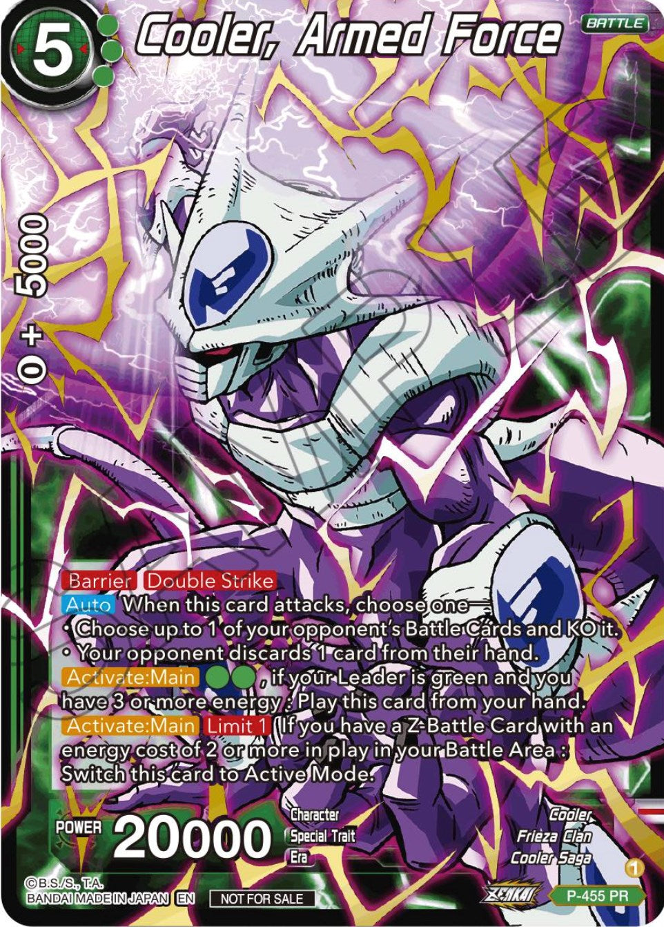 Cooler, Armed Force (Championship Selection Pack 2023 Vol.1) (Holo) (P-455) [Tournament Promotion Cards] | Odin's Place
