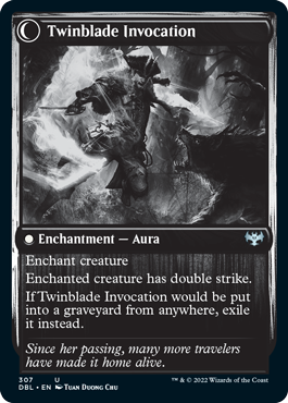 Twinblade Geist // Twinblade Invocation [Innistrad: Double Feature] | Odin's Place