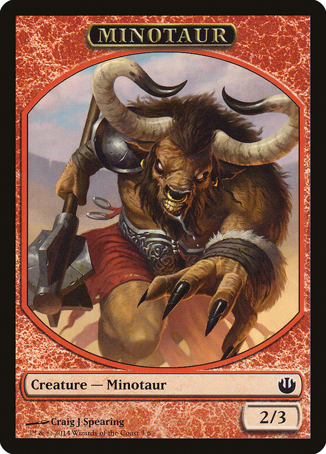 Minotaur Token (3) [Journey into Nyx Tokens] | Odin's Place