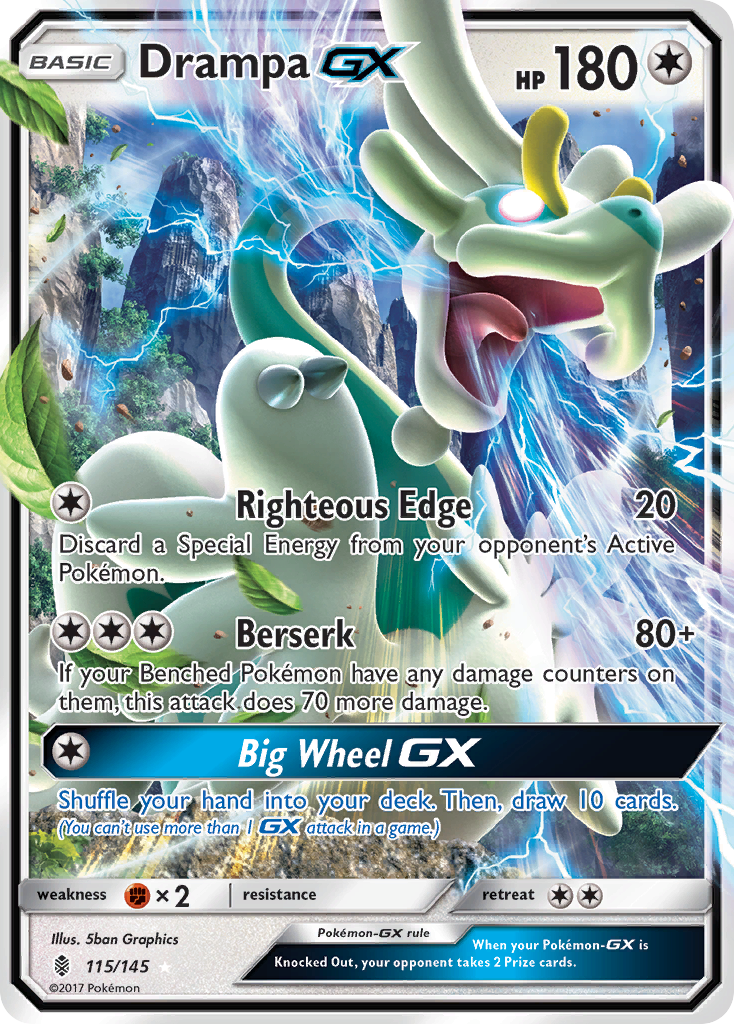 Drampa GX (115/145) [Sun & Moon: Guardians Rising] | Odin's Place