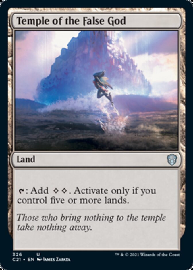 Temple of the False God [Commander 2021] | Odin's Place