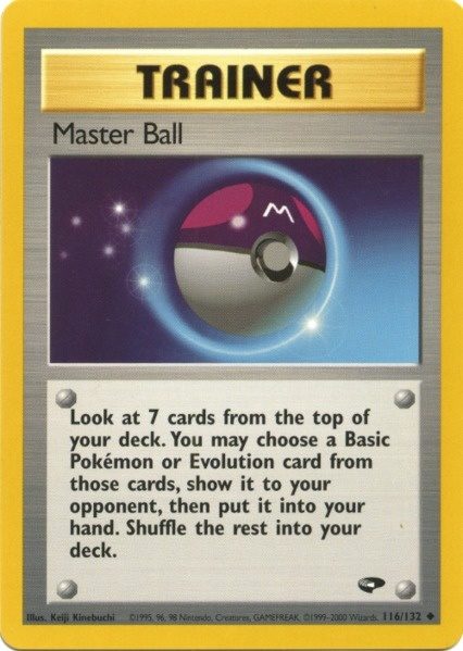 Master Ball (116/132) [Gym Challenge Unlimited] | Odin's Place