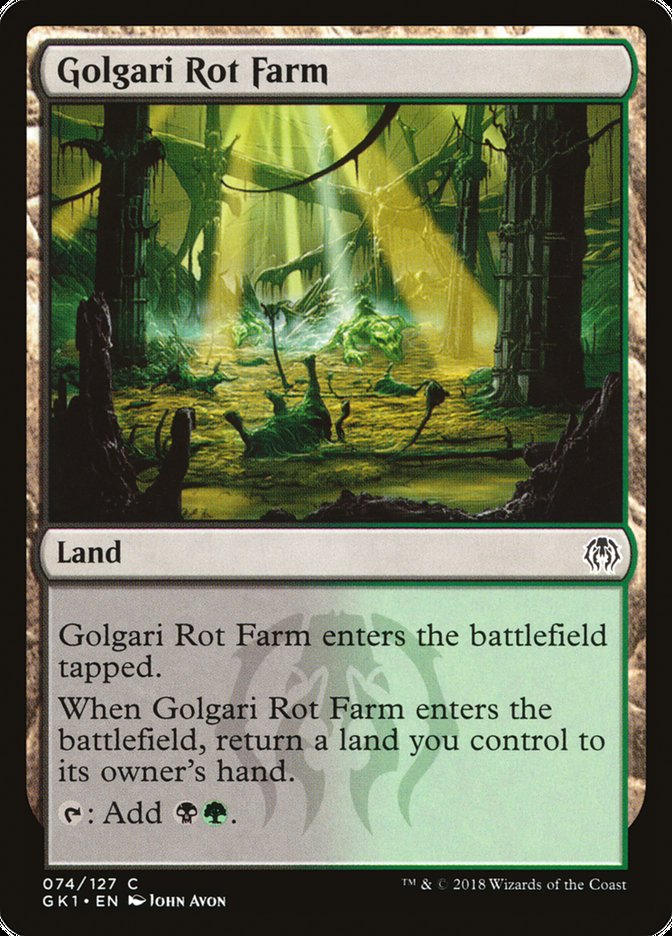 Golgari Rot Farm (74) [Guilds of Ravnica Guild Kit] | Odin's Place