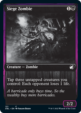Siege Zombie [Innistrad: Double Feature] | Odin's Place
