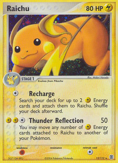 Raichu (12/112) [EX: FireRed & LeafGreen] | Odin's Place