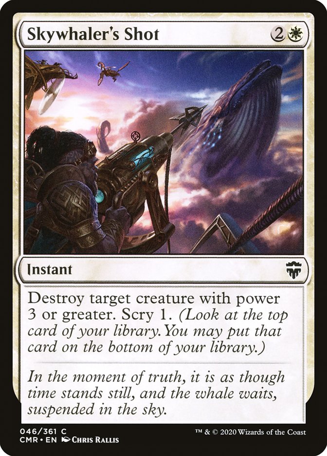 Skywhaler's Shot [Commander Legends] | Odin's Place