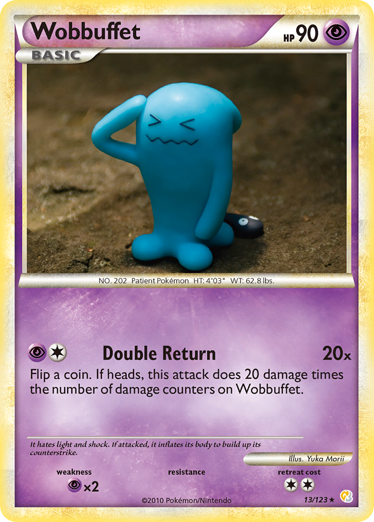 Wobbuffet (13/123) [HeartGold & SoulSilver: Base Set] | Odin's Place