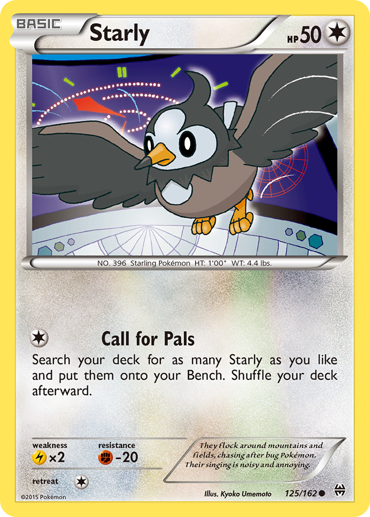 Starly (125/162) [XY: BREAKthrough] | Odin's Place