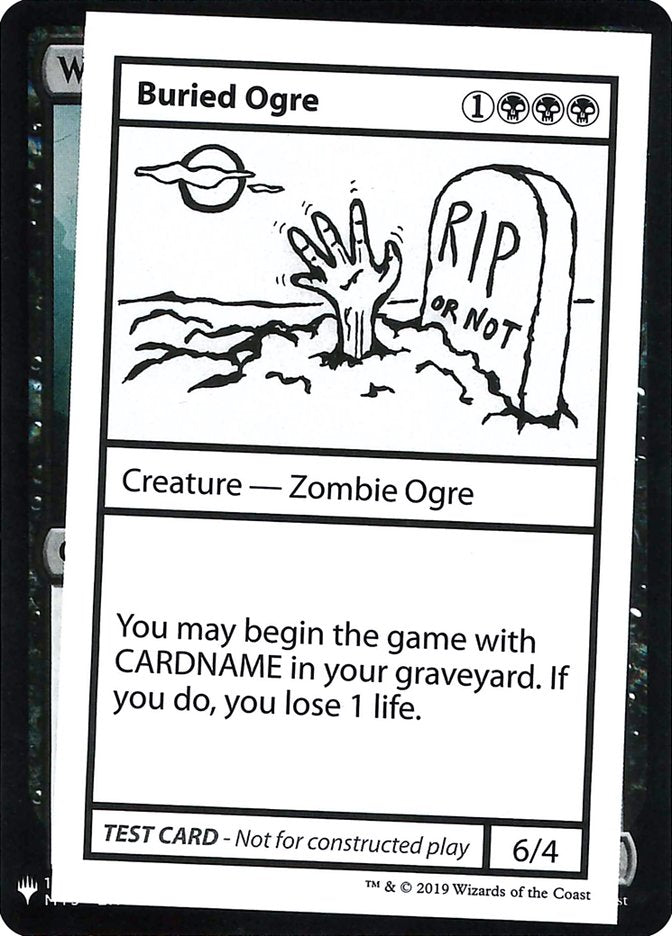 Buried Ogre [Mystery Booster Playtest Cards] | Odin's Place