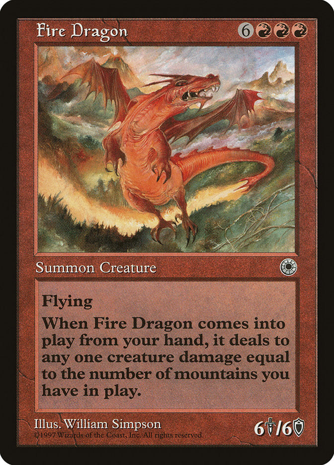 Fire Dragon (125) [Portal] | Odin's Place