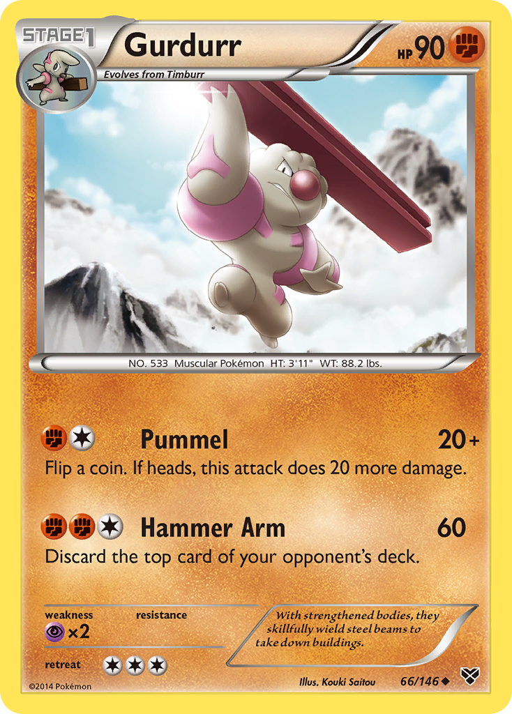 Gurdurr (66/146) [XY: Base Set] | Odin's Place