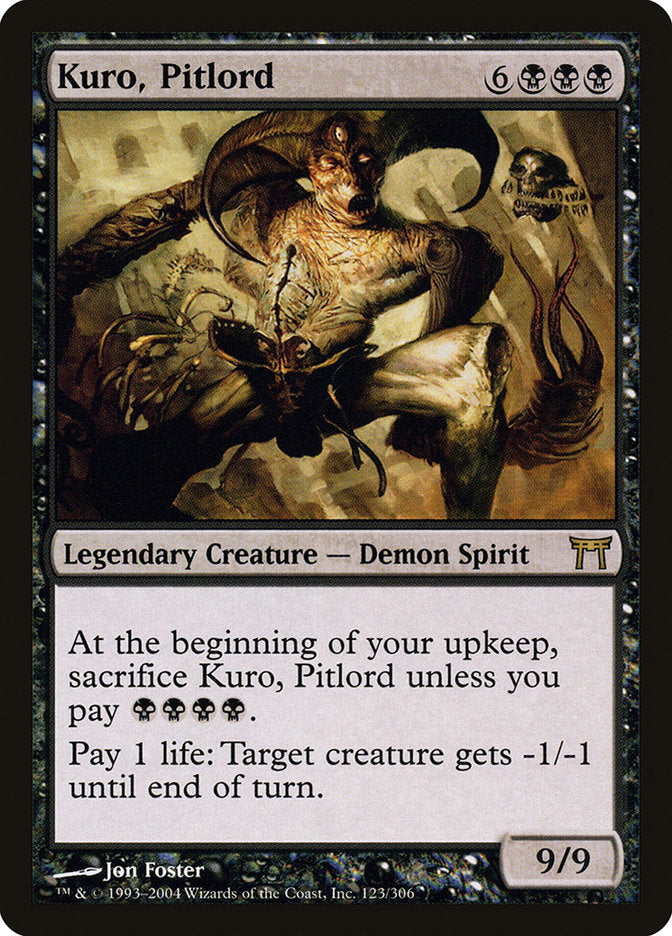 Kuro, Pitlord (123) [Champions of Kamigawa] | Odin's Place