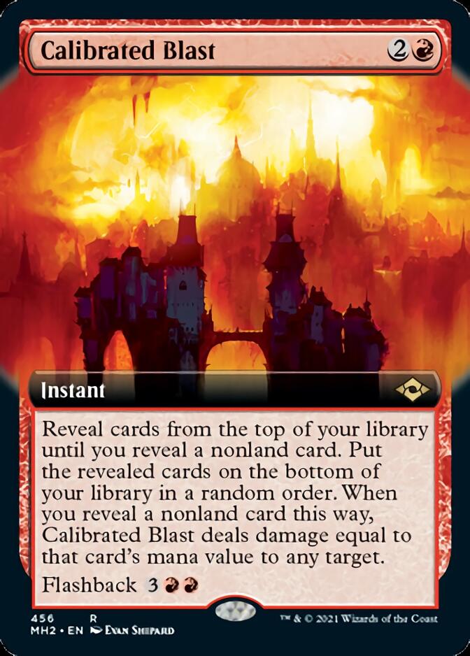 Calibrated Blast (Extended Art) [Modern Horizons 2] | Odin's Place