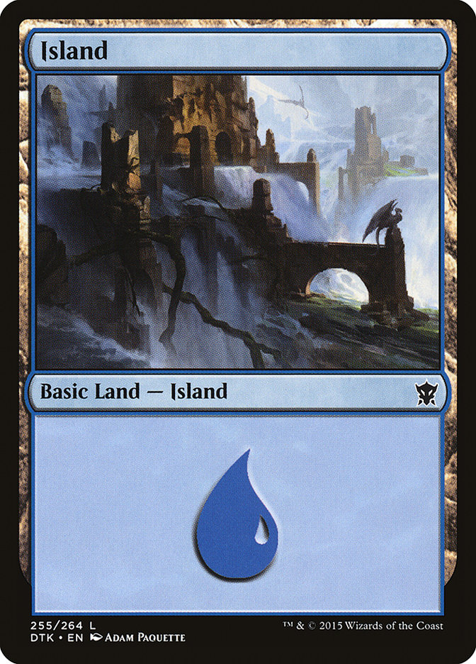 Island (255) [Dragons of Tarkir] | Odin's Place