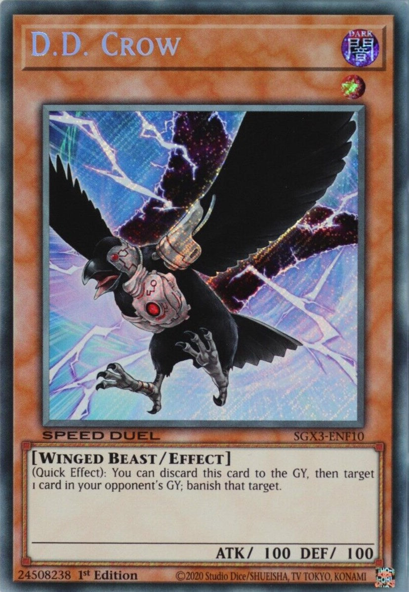 D.D. Crow [SGX3-ENF10] Secret Rare | Odin's Place