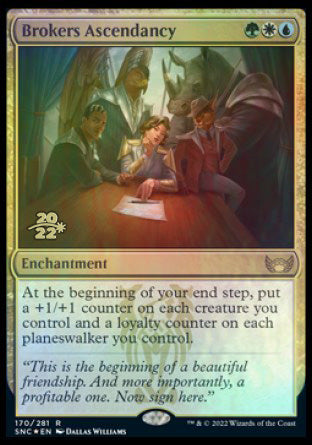 Brokers Ascendancy [Streets of New Capenna Prerelease Promos] | Odin's Place