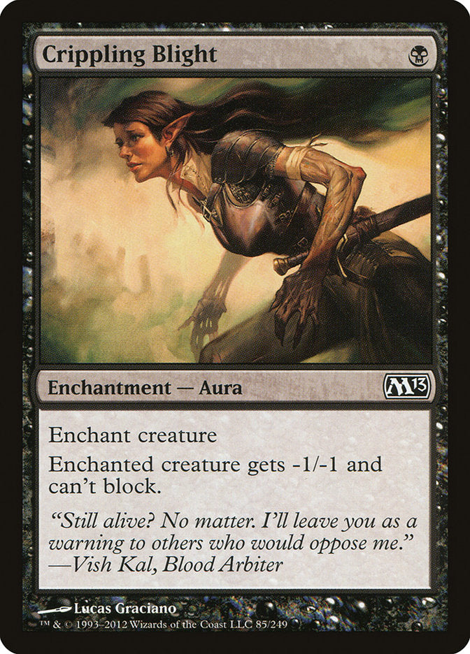 Crippling Blight (85) [Magic 2013] | Odin's Place