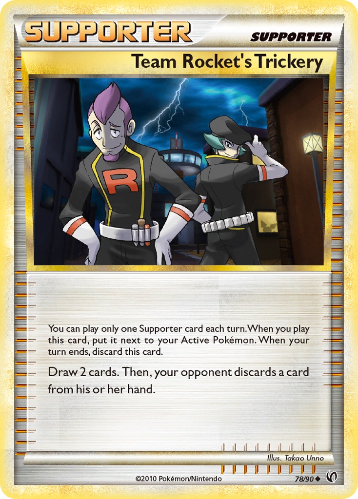 Team Rocket's Trickery (78/90) [HeartGold & SoulSilver: Undaunted] | Odin's Place