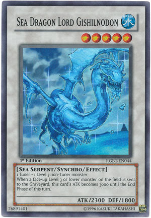 Sea Dragon Lord Gishilnodon [RGBT-EN044] Super Rare | Odin's Place