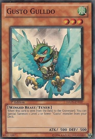 Gusto Gulldo [HA05-EN037] Super Rare | Odin's Place