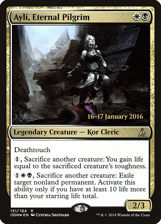 Ayli, Eternal Pilgrim (151) [Oath of the Gatewatch Prerelease Promos] | Odin's Place