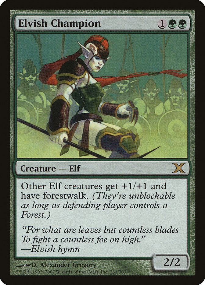 Elvish Champion (261) [Tenth Edition] | Odin's Place