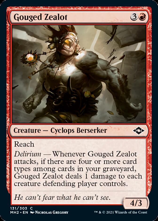 Gouged Zealot [Modern Horizons 2] | Odin's Place
