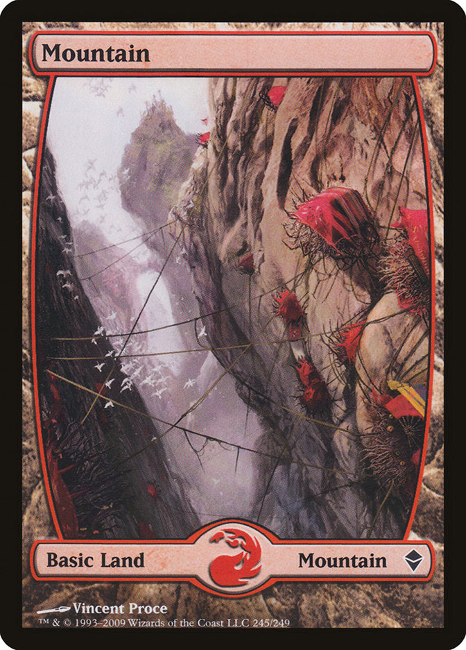 Mountain (245) [Zendikar] | Odin's Place