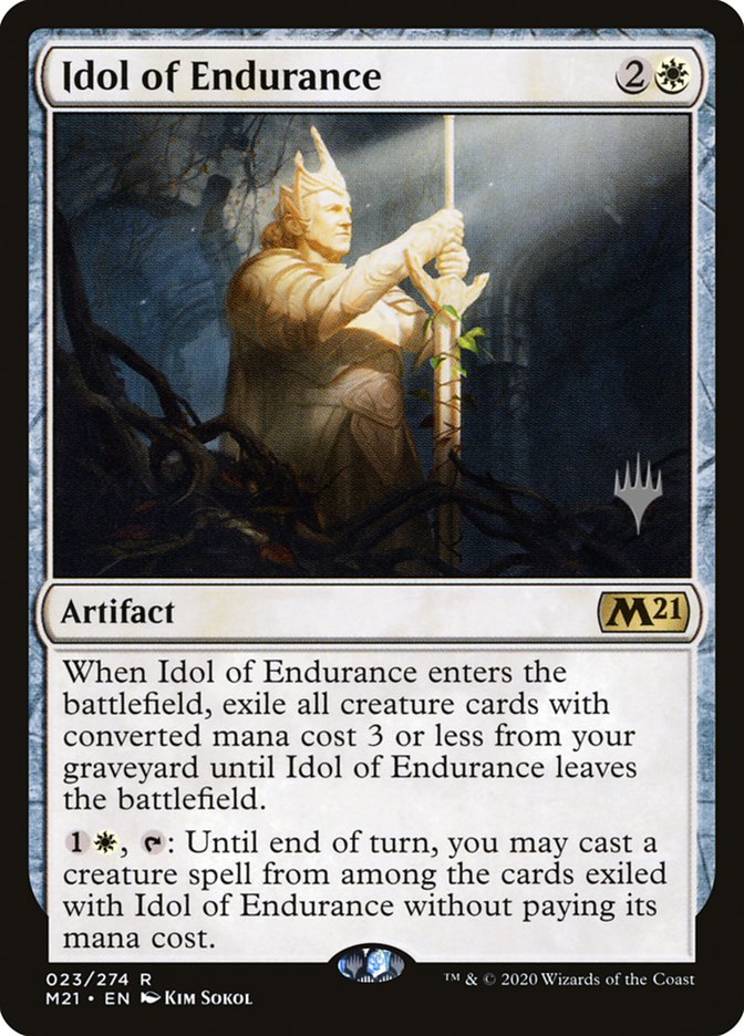 Idol of Endurance (Promo Pack) [Core Set 2021 Promos] | Odin's Place