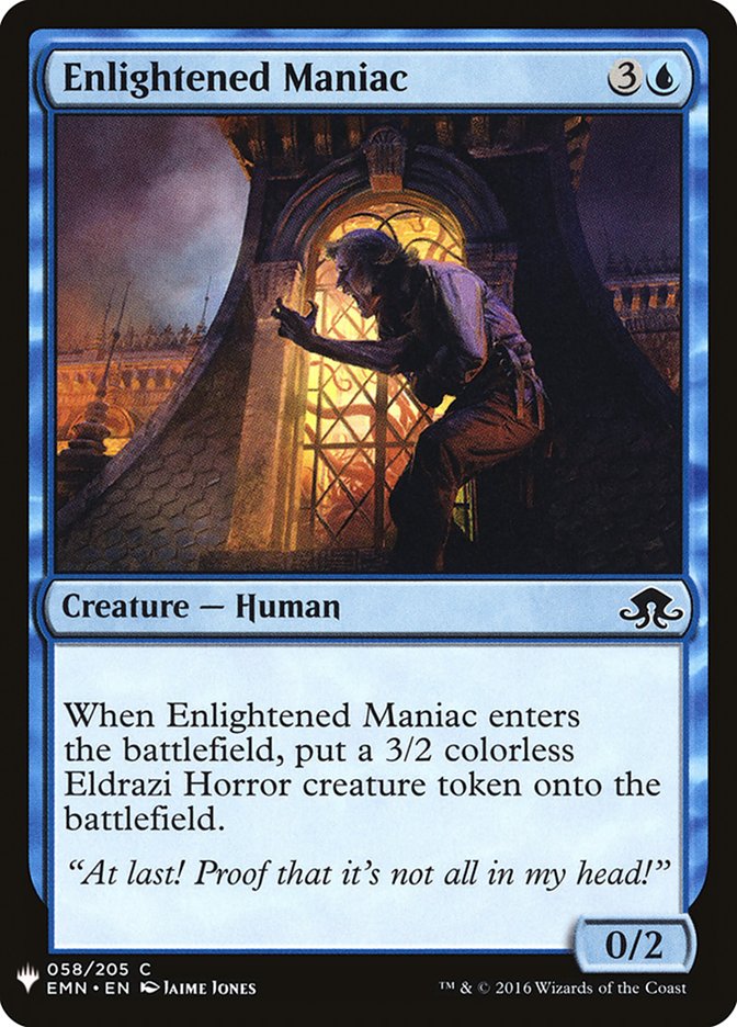 Enlightened Maniac [Mystery Booster] | Odin's Place
