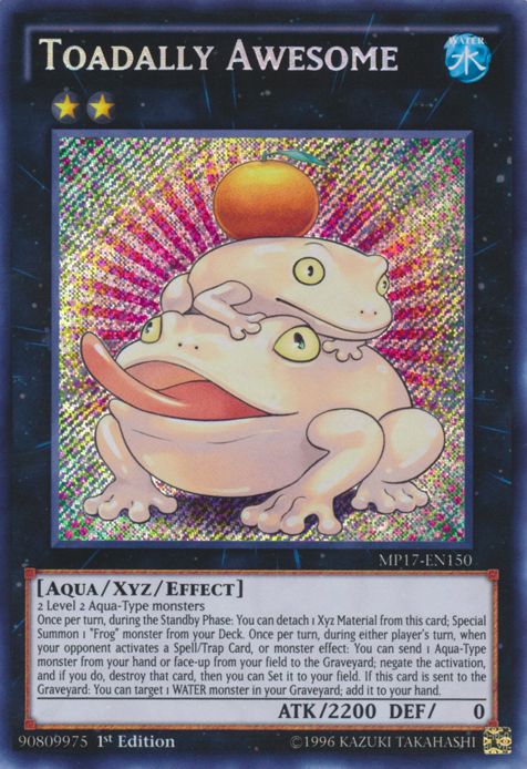 Toadally Awesome [MP17-EN150] Secret Rare | Odin's Place