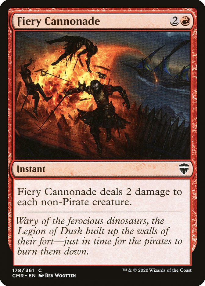 Fiery Cannonade [Commander Legends] | Odin's Place