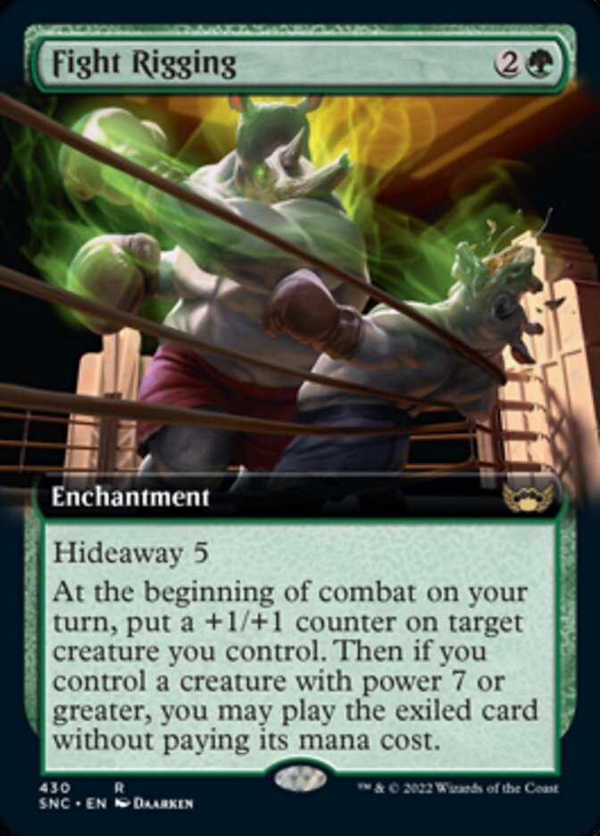 Fight Rigging (Extended Art) [Streets of New Capenna] | Odin's Place