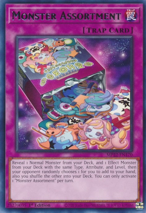 Monster Assortment [MP22-EN170] Rare | Odin's Place