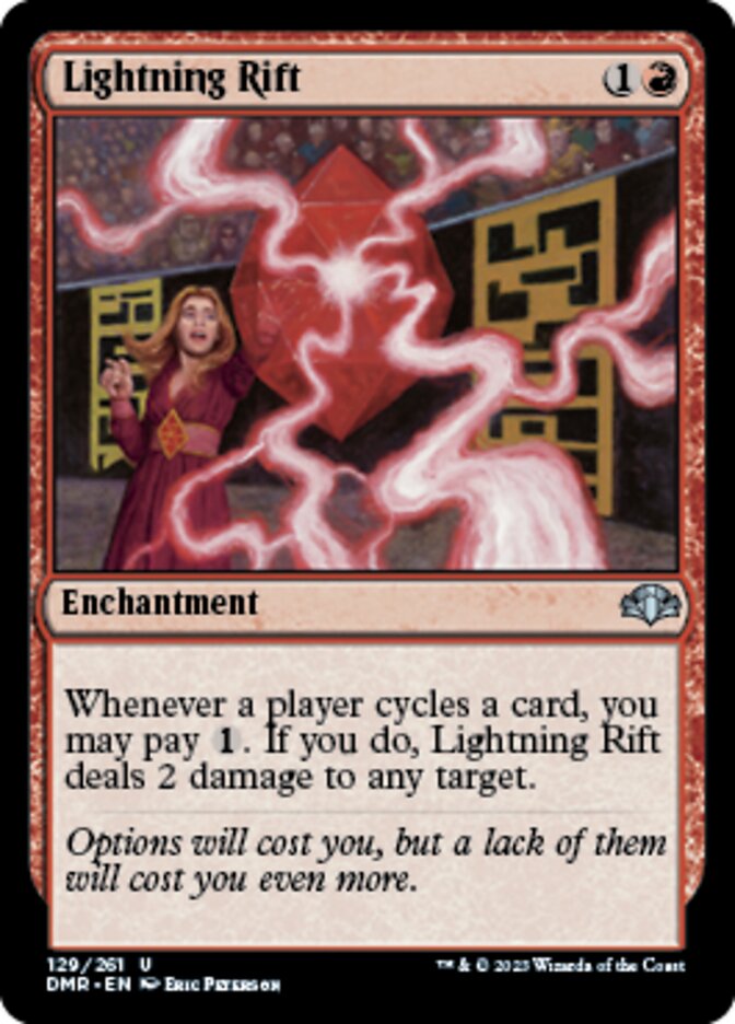 Lightning Rift [Dominaria Remastered] | Odin's Place