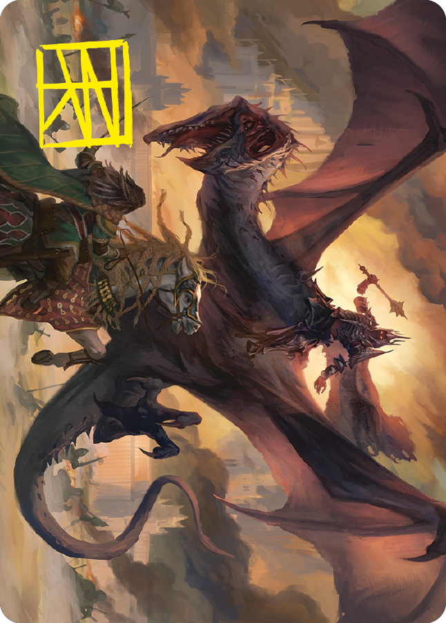 Witch-king, Bringer of Ruin Art Card (Gold-Stamped Signature) [The Lord of the Rings: Tales of Middle-earth Art Series] | Odin's Place