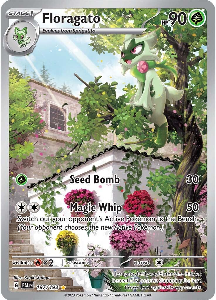 Floragato (197/193) [Scarlet & Violet: Paldea Evolved] | Odin's Place