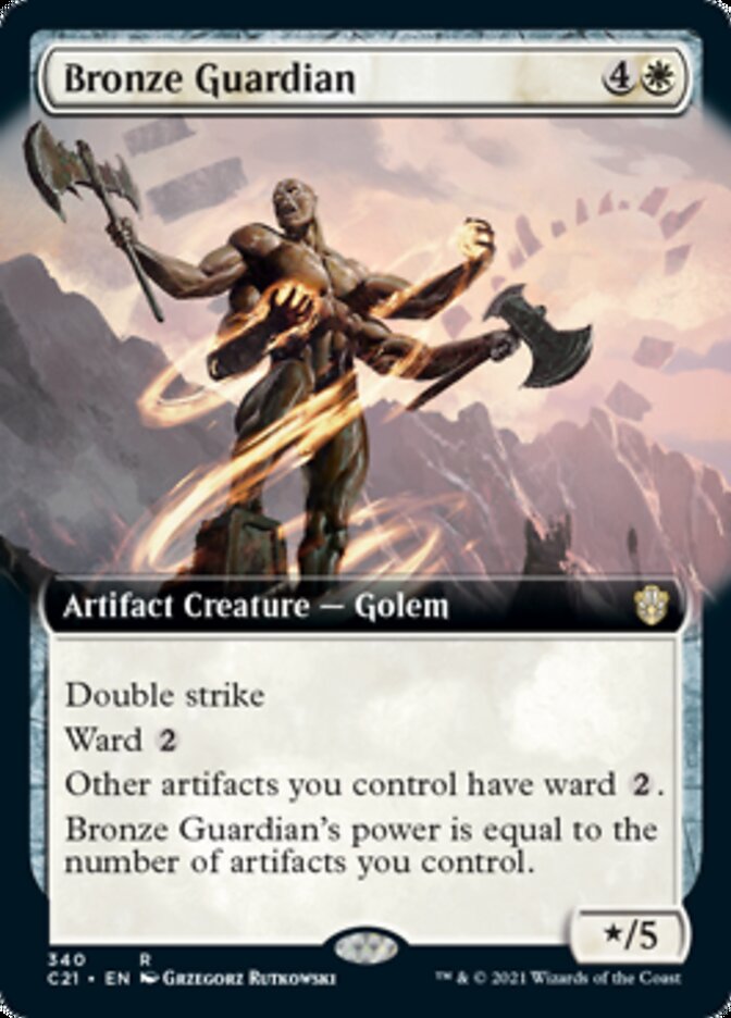 Bronze Guardian (Extended Art) [Commander 2021] | Odin's Place
