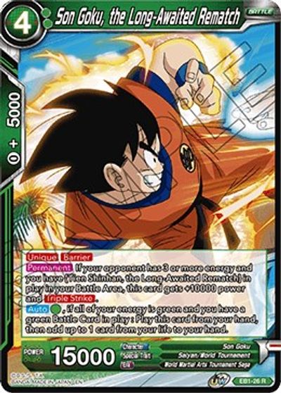 Son Goku, the Long-Awaited Rematch (EB1-026) [Battle Evolution Booster] | Odin's Place