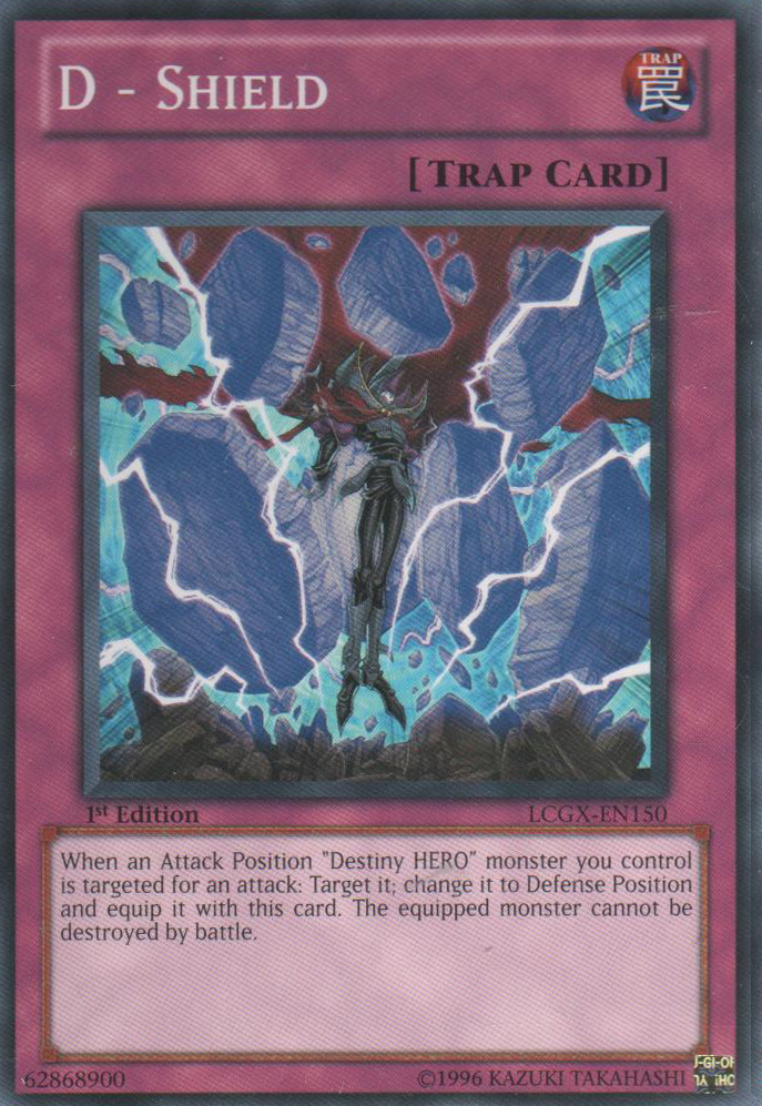 D - Shield [LCGX-EN150] Common | Odin's Place