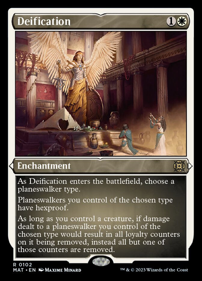 Deification (Foil Etched) [March of the Machine: The Aftermath] | Odin's Place